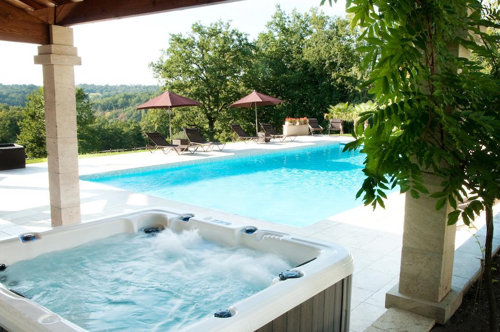 Domaine De La Fauconnie Campsegret Exterior foto
